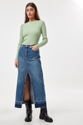 חצאית ג'ינס מקסי לארה