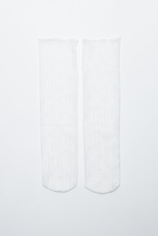 SHEER LACE -זוג גרביים image number undefined