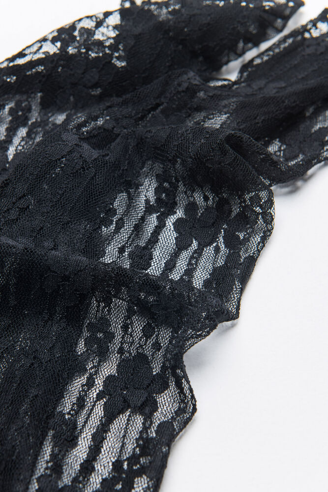 SHEER LACE -זוג גרביים image number undefined