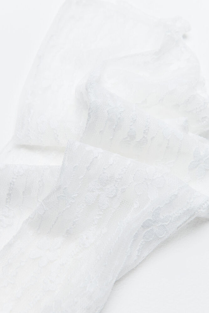 SHEER LACE -זוג גרביים image number undefined