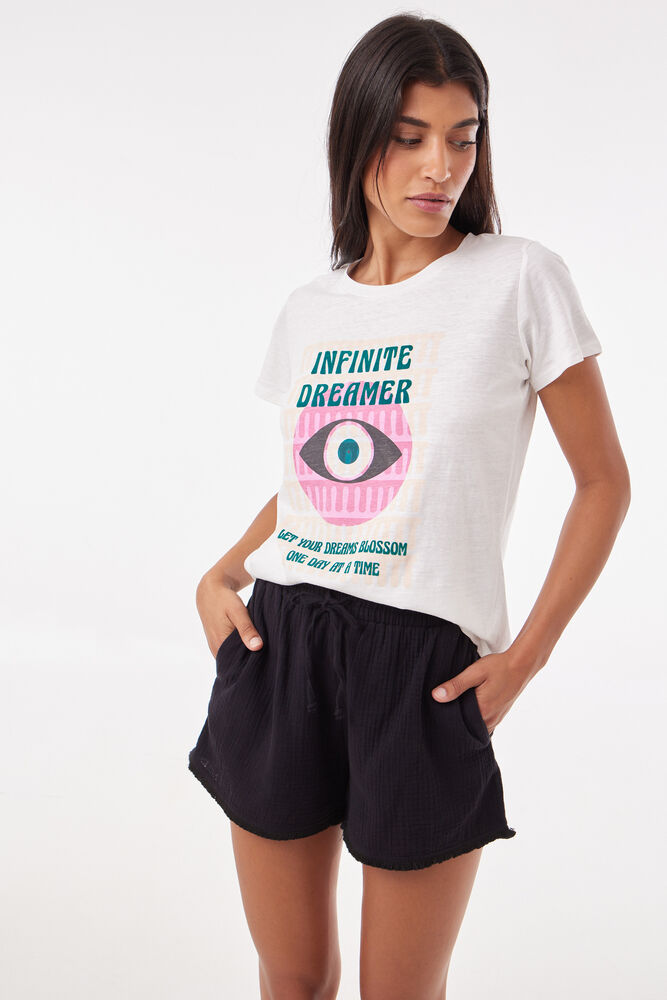 חולצת ניקי עין לבנה image number undefined