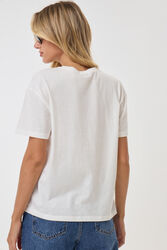 חולצת T ברוקלין לבנה
