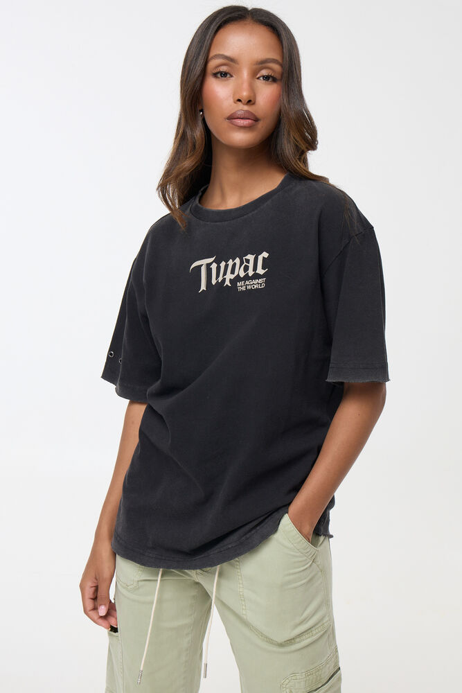 Tupac חולצת טי image number undefined